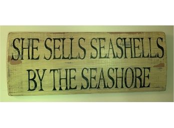 Decorative Wooden Sign