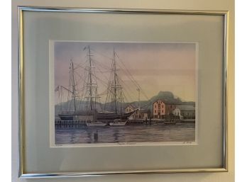 Gerald Hardy Etching- Signed And Numbered