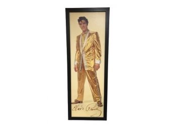 Elvis Presley Print On Board
