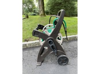Two Wheeled Garden Hose Reel Cart