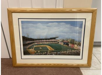 Schmalz Ebbets Field Pencil Signed & Numbered Lithograph