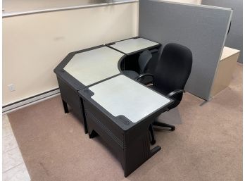 Modular Office Desk Set