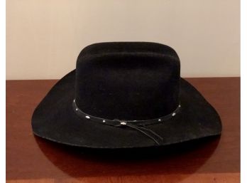 Stallion By Stetson Black Cowboy Hat XX Premium Wool