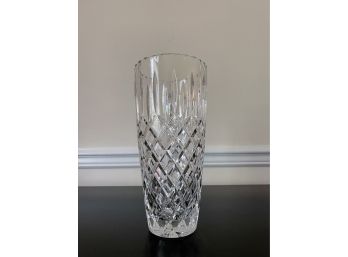 12- Inch Tall Cut Crystal Vase