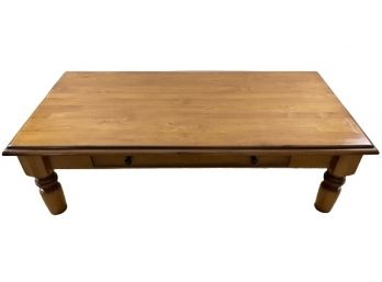 Pottery Barn Coffee Table W Drawer