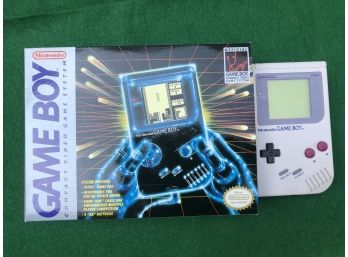 Nintendo Game Boy - 2 Handheld Game Consoles (1 Complete Game Boy System, 1 Game Boy Console)