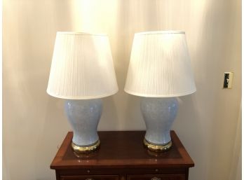 Alsy Ceramic Table Lamps- A Pair