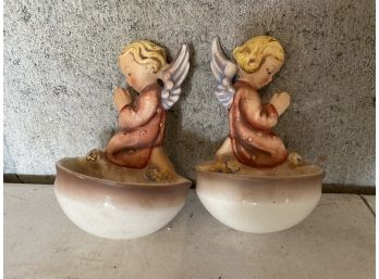Set Of 2 Angel Goebel Hummel Figurines