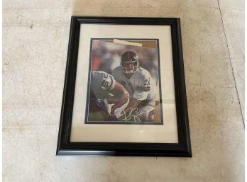 Phil Simms Framed Autograph With COA