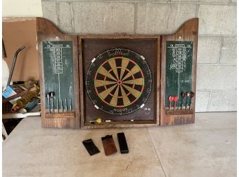 'the Cavalier' Wooden Dart Board