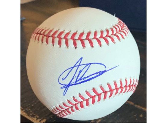 Jasson Dominguez New York Yankees Autograph Signed Rawlings Baseball With Coa