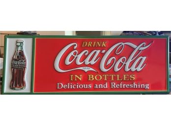 Coca-cola Metal Vintage Sign