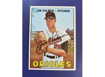 Jim Palmer Topps #475 Baseball Card