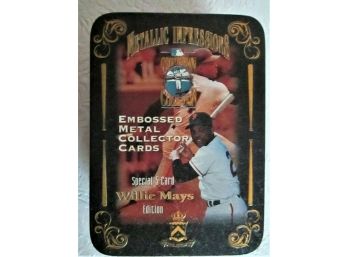Metallic Impressions  Special 5 Card Willie Mays Edition