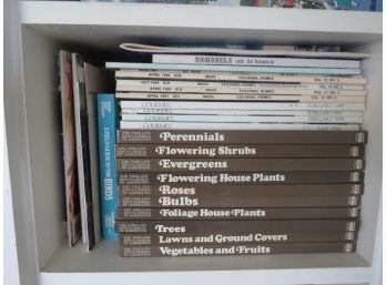 Nature & Garden Related Shelf Of Books