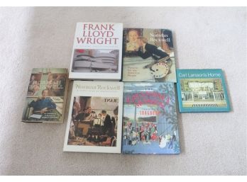 Art And Coffee Table Books Including Norman Rockwell