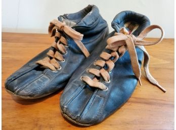 Vintage Nomex Tracks Auto Racing Leather Lace Up Footwear