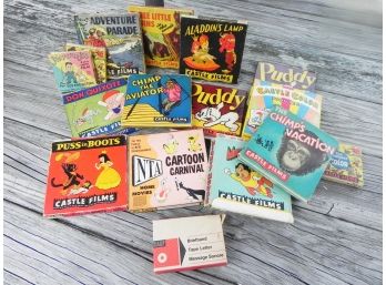 Lot Of 12 Vintage 8MM Animated Films By Castle & NTA Films