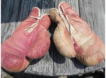 Vintage Set Of Boxing Gloves