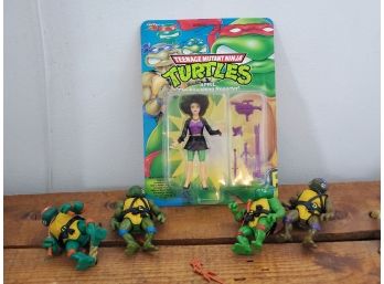 1980s -90s TMNT Teenage Mutant Ninja Turtles Toys, Actions Figures & Books