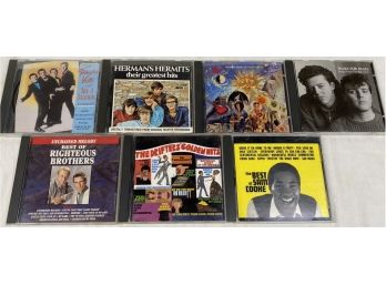 CD Music From The 1950s, 1960s:  Sam Cooke, Herman Hermits, The Drifters And More