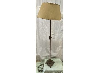 Vintage Painted Metal Floor Lamp