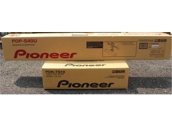 Pioneer Pdp-S40U Speaker System & PDK-TS10 Table Top Stand