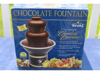 The Ultimate Chocolate Fountain Never Used