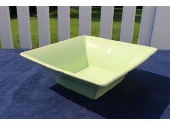 One Pastel Green Ceramic Tray