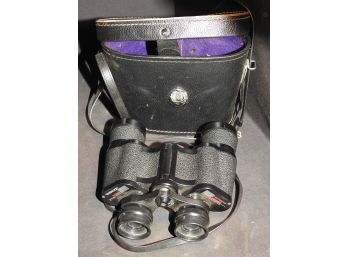 Vintage Tasco Binoculars With Case
