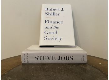 Steve Jobs & Financial Book Pair
