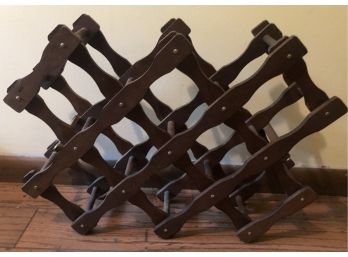 Collapsible Wooden Rack