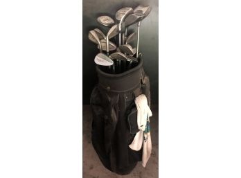 Arnold Palmer Golf Bag Full Of Clubs