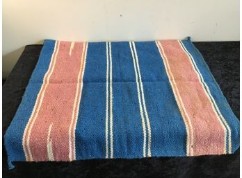 Native Blue And Pink Blanket