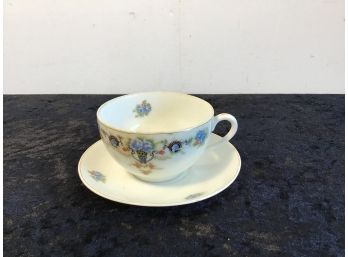 Early Japan Tea Cup And Saucer