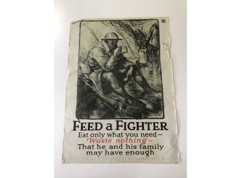 Feed A Fighter Poster