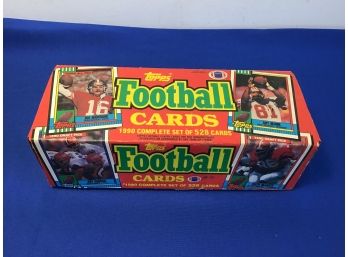 Tops Football Crds 1990 Box