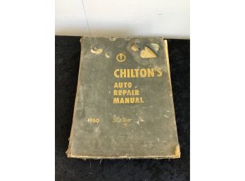 Chilton's Auto Repair Manual 1960