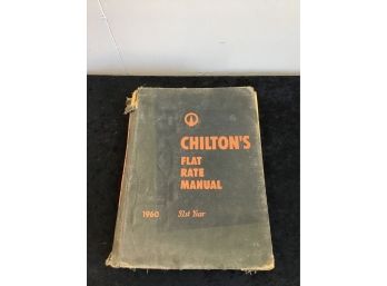 Chilton's Flat Rate Manual