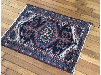 Wool Area Rug (smaller Of Two)