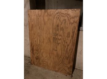 Large Wood Shipping Crate