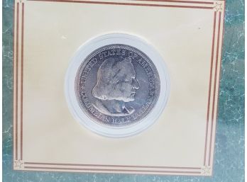 1893 Silver Columbian Exposition Commemorative Half Dollar 1893