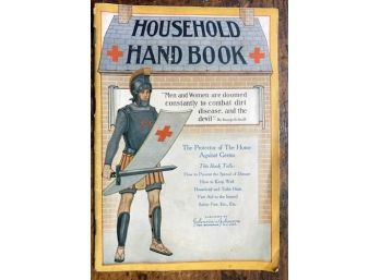 1916 HOUSEHOLD HANDBOOK By 'Johnson & Johnson',  Almost A Product Catalog