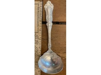 PAT JULY16, 07  Silver Plate LADLE BY ' 1835R. Wallace'