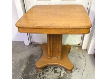 AWESOME & UNUSUAL ANTIQUE  OAK TABLE