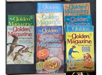 10 Fun 'GOLDEN MAGAZINE' BOOKS For Boys And Girls