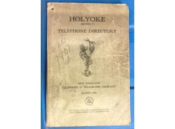 1948 HOLYOKE, MASS, NEW ENGLAND TELEPHONE & TELEGRPH COMPANY DIRECTORY