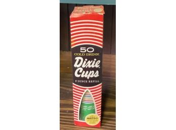 50 New Old Stock 'DIXIE CUPS', Original Box # 1