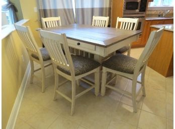 Bolanburg  Collection Counter Height Dining Set -seats 6- Great Condition