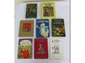 Lot Of 1950's Era Children's Hard & Soft Covers, Lone Ranger, Alfred Hitchcock, Disney's Shaggy Dog & More